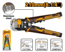 Ingco hwsp102418 klešta za skidanje izolacije 210mm 3u1 super ingco ( HWSP102418 )