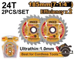 Ingco tsb1853 list testere za drvo 2/1 24 zuba 185mm ingco ( TSB1853 )