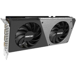 Inno3d nvidia geforce rtx 4070 twin x2 oc 12gb gddr6x 192bit, 2505 mhz  ( N40702-126XX-185252N ) -2