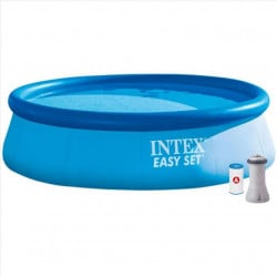 Intex Easy Set Porodični bazen na naduvavanje sa filter pumpom 366x76 cm ( 28132 ) - Img 1