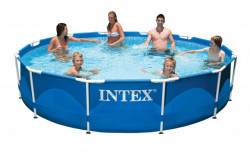 Intex Metal Frame okrugli bazen za dvorište sa metalnim ramom 366cm x 76cm ( 28210 ) - Img 6