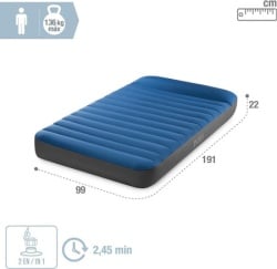 Intex twin dura-beam tpu pillow mat w/ usb150 ( 64011 )-3