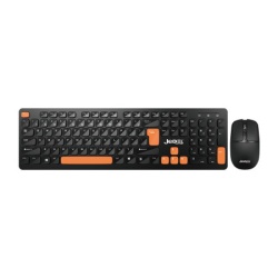 Jedel Tastatura bezicna i mis bezicni ws750 crno-narandzasta ( IT1151 )