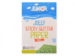Jolly papir samolepljiv, list, zelena, A4, 10K ( 136040 ) - Img 1
