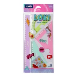 Junior loki set lenjira pastel 30cm 4k ( 131470 )