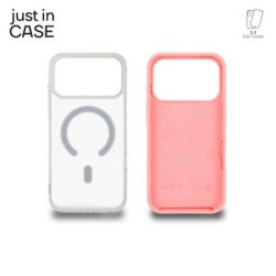 Just in case 2u1 Extra case MAG MIX PLUS paket maski za telefon za iPhone 17 Pro PINK ( MAGPL123PK )-2
