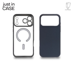 Just in case 2u1 Extra case MAG MIX PLUS paket maski za telefon za iPhone 17 Pro Max CRNI ( MAGPL124BK )