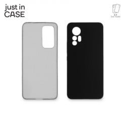 Just in case 2u1 extra case mix paket crni za Xiaomi 12 lite ( MIX317BK ) - Img 1