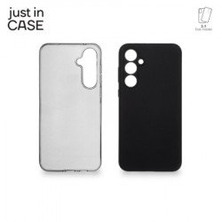 Just in case 2u1 extra case mix paket maski za telefon Samsung Galaxy A55 crna ( MIX228BK ) - Img 1