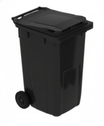 Kanta za smeće 120 litara Optima - Crna