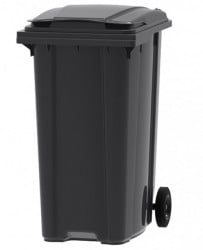Kanta za smeće 240 litara Premium - Tamno siva