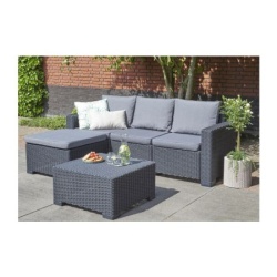Keter Baštenska garnitura california 3 seater modular, grafit ( CU 256622 )