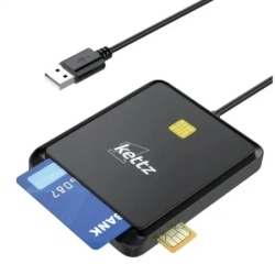 Kettz ktz-cr100a usb čitač id smart i sim kartica ( 70-010 )