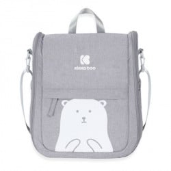 KikkaBoo torba sa putnim krevetićem 2in1 bear grey ( KKB50045 ) - Img 1