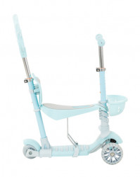 KikkaBoo trotinet Makani BonBon 4in1 Candy blue ( KKB90097 ) - Img 3