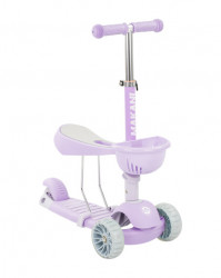 KikkaBoo trotinet Makani BonBon 4in1 Candy lilac ( KKB90100 ) - Img 5