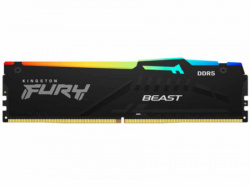  Kingston 32gb/dimm/ddr5/6400mhz/cl32/fury beast rgb xmp memorija ( KF564C32BBA-32 )  - Img 1