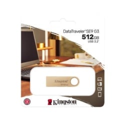 Kingston 512GB USB Flash Drive, USB 3.2 Gen.1, DataTraveler SE9 G3, Read up to 220MB/s, Write up to 100MB/s ( DTSE9G3/512GB ) -3