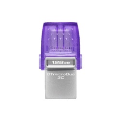 Kingston DataTraveler MicroDuo 3C USB-A USB-C 3.2 128GB  ( 5696 )-1