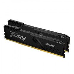 Kingston DDR4 32GB (2x 16GB) 3600MHz [fury beast] CL18 1.35V, heatsink memorija ( KF436C18BBK2/32 )  - Img 1