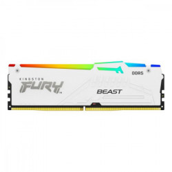 Kingston DDR5 16GB 5200MHz CL36 fury beast white RGB expo memorija ( KF552C36BWEA-16 ) - Img 2