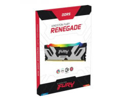 Kingston DIMM DDR5 24GB 6400MT/s KF564C32RSA-24 fury renegade silver RGB XMP memorija - Img 2