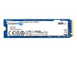 Kingston m.2 nvme 500gb ssd, nv3, pcie ( snv3s/500g ) -3