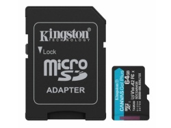 Kingston SDCG4/64GB/Canvas Go! Plus/microSD/200/100MB/s/+adapter ( SDCG4/64GB )