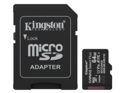 Kingston sdcs3/64gb/microsdxc/64gb/class10 u1/80mb/s-10mb/s+adapter Memorije kartice ( SDCS3/64GB )