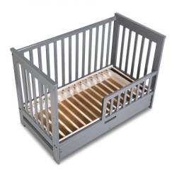 Klups krevetac za bebe iwo sivi 120x60 ( KLUKREIWO ) - Img 3