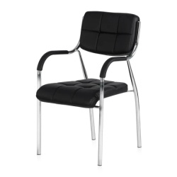 Konferencijska stolica Cube Crna 595x525x885 mm ( 755-911A )-2