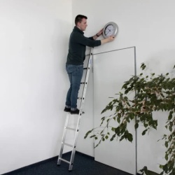 Krause Corda Prislone Merdevine 8 Gazišta 2,25m ( 1117 ) -1
