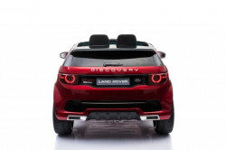 Land Rover Discovery Licencirani Auto na akumulator sa kožnim sedištem i mekim gumama - Crveni - Img 5