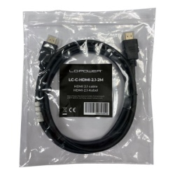 LC power lc-c-hdmi-2.1-2m hdmi2.1 (m) na hdmi2.1(m) 2m black ( 25746 )