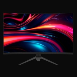 Lc power lc-m32qc va panel qhd, 2560x1440, 180hz, curved (1500r) 2xdp/2xhdmi, audio out monitor 31.5"( 24088 )