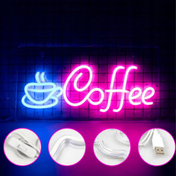 LED neon natpis "Coffee" ( RTV100272 ) - Img 2