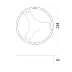 Ledvance Nosač za ugradni LED panel 24W i 30W   ( 4058075709966E )-2