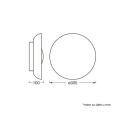 Ledvance plafonjera 2xE27   ( 4058075829145E )-2