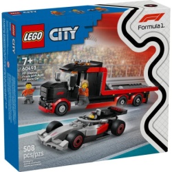 Lego city formula 1 f1 display truck with audi f1 race car ( LE60493 )