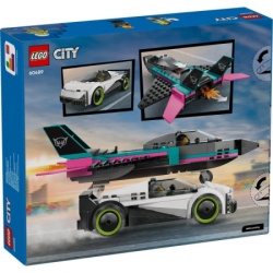 Lego city jet vs car ( LE60489 ) -5