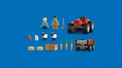 Lego Crveni poljoprivredni traktor sa prikolicom i ovca ( 60461 )-5