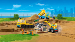 Lego Građevinski kamioni i kran sa kuglom ( 60391 ) - Img 13
