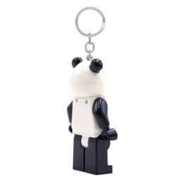 Lego  Minifigure privezak za ključeve sa svetlom: Tip u panda kostimu ( LGL-KE195H )-10