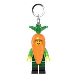 Lego Minifigure privezak za ključeve sa svetlom: Tip u šargarepa kostimu ( LGL-KE239H )