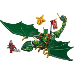 Lego ninjago lloyds green forest dragon ( LE71829 ) -3