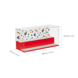 Lego polica za izlaganje i igru: Crvena ( 40700001 ) - Img 2