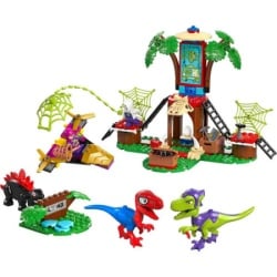 Lego spidey spidey and gobbys raptor battle at tree ( LE11200 ) -1