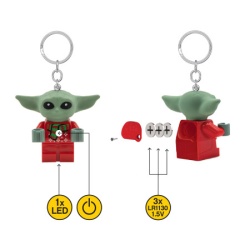 Lego Star Wars privezak za ključeve sa svetlom: Grogu™ u božićnom džemperu ( LGL-KE208AH )-10