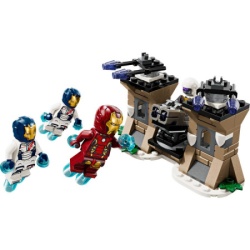 Lego super heroes iron man and iron legion vs. hydra soldier ( LE76288 )