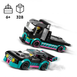 Lego Trkački auto i auto-transporter ( 60406 ) - Img 8
